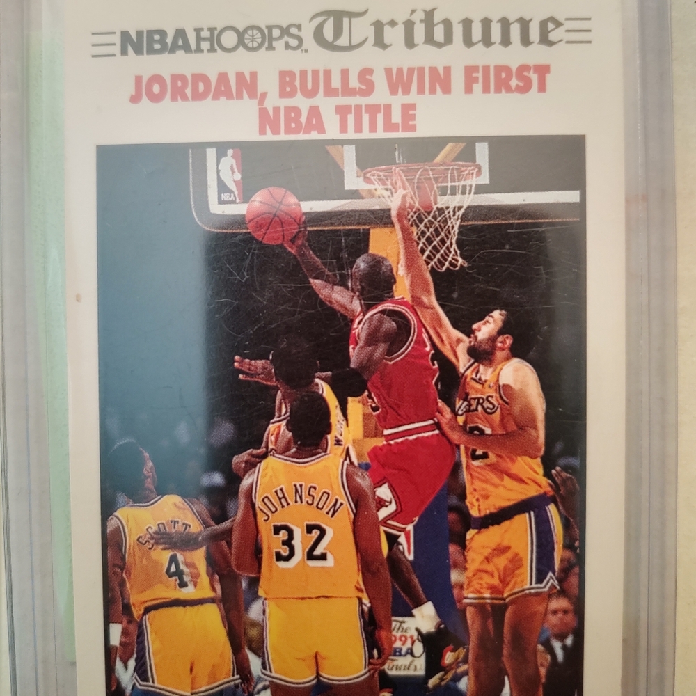 MICHAEL JORDAN - BULLS FIRST TITLE
Game 5, 1991
